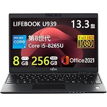 Amazon.co.jp: 【整備済み品】富士通 極軽極薄FUJITSU LIFEBOOK U939