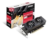 msi RX 550 4GT LP OCコンピューターグラフィックスカード。