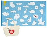 ロディ タオルミニケット&トートバッグ(ブルー/雲) 2264020235301