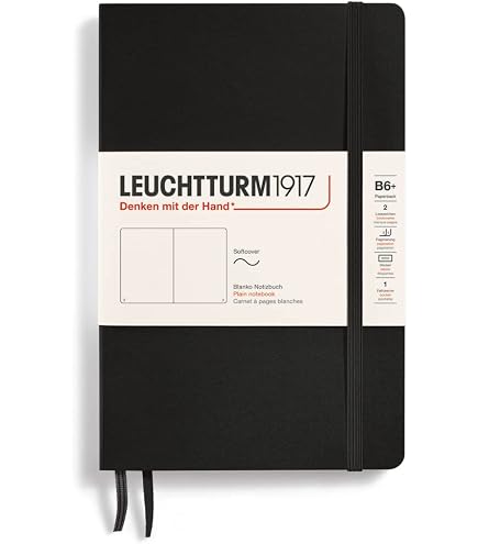 Amazon | ロイヒトトゥルム ノート A5 無地 ブラック 311333 正規輸入