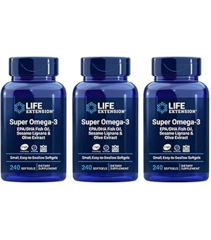 Amazon | 海外直送品Life Extension Super Omega-3 EPA DHA with