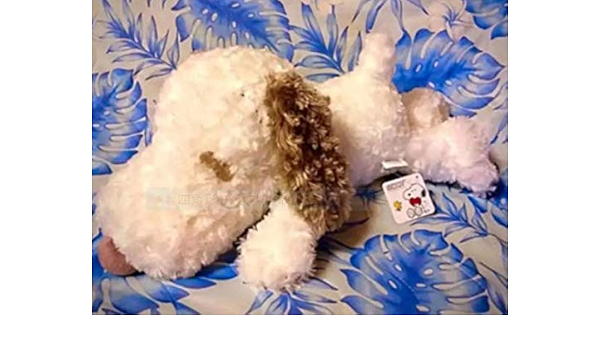 Amazon スヌーピー ぬいぐるみ 寝そべり 特大 ふわふわ タグ付き プライズ品 アミューズメント ぬいぐるみ おもちゃ