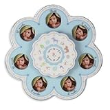 Baby Blue musical First year photo frame by Cupecoy Home Fashion [並行輸入品]