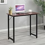 DlandHome オフィスデスク 机 パソコンデスク(幅80×奥行40×高さ75cm) テーブル 勉強机 大人 ワークデスク