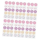 FRCOLOR 2セット アロマステッカー stickers mask ｍａｓｋ エッセンシャルボトルステッカー 香りのディフューザー エッセンシャルオイル拡散ステッカー 不織布マスクシール