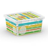 プラスチック収納ボックス XXSサイズ 7個セット S.&amp;Flowers XXS 19.5x16.5