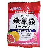 サヤカ 鉄・葉酸キャンディー ピンクグレープフルーツ味 65g