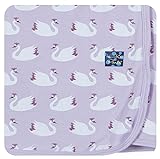 Kickee Pants Swaddling Blanket, Thistle Swan Princess by KicKee Pants