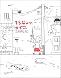 150cmライフ。