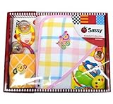 Sassyサッシー 出産祝いおくるみセット /ピンク （ラッピング無料）