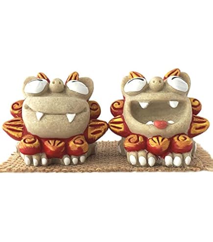 Amazon.co.jp: 品 田場由盛 作 アンガマの面 沖縄県 石垣市 伝統工芸品