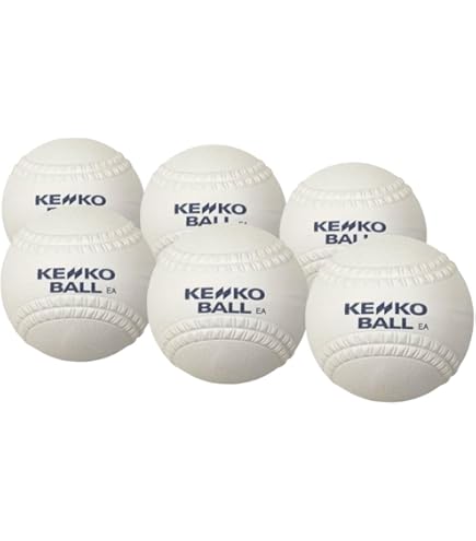 NAGASE KENKO - ケンコーボール3号コルク芯　6個入り Amazon | ナガセケンコー(KENKO) 新ケンコーソフトボール3号