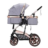 折りたたみベビーベビーカー子供ベビートロリー軽量ベビーキャリッジ/座ることができます寝ることができます/一年中使用することができます (色 : C)
