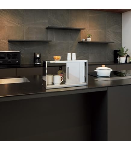 (そ5)ディノス キッチン収納 キッチンカウンター上収納 引き出し収納ラック Amazon｜ディノス キッチン収納 キッチンカウンター上収納 ステンレス