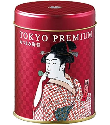 Amazon.co.jp: 山本海苔店 東京プレミアム おつまみ海苔 2缶詰合せ 20g