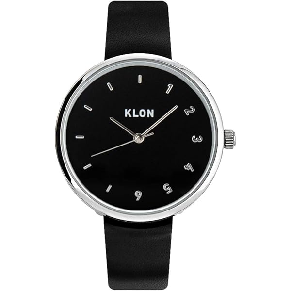 腕時計 レディース メンズ シルバー ブラック KLON EDDY TIME Amazon.co.jp: klon 腕時計 クローン 時計 メンズ レディース
