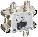 日本アンテナ 電波切換器 屋内用 SW7FD-SP
