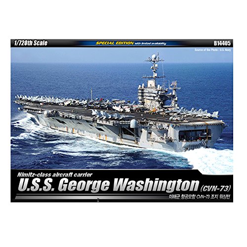 Academy アカデミー1/700米海軍空母ジョージ・ワシントンUSS George Washington（CVN-73） Academy Models B14405 [並行輸入品]