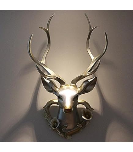 Fuji. AF51 鹿 しか ブロンズ ヘラジカ 壁掛けハンティング T Amazon