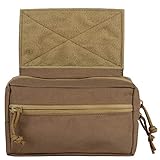 ポケット付きタクティカルベストエアガン弾薬箱リグJPC CPC AVSベストエアガンハンティングスカーミッシュアウトドアスポーツ用フックおよびループ付き戦術ダンプドロップポーチユーティリティツールバッグ