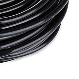 半透明の黒色PVCホース径4MM *直径7MM