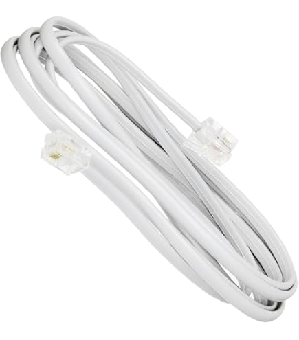 RUITEXUN RJ11 から RJ11 電話延長ケーブル 1m Amazon | RUITEXUN 電話延長ケーブル 5フィート/1.5m 電話モデム