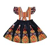 エキゾチックドレスfor Little Girl Franterd幼児用キッズベビー夏Africanビーチミスコンテストバックレスドレス 2T