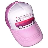 Sol Baby VWバスピンク幼児/子供Trucker Hat カラー: ピンク