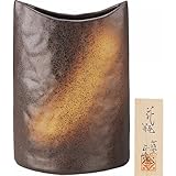 反型花瓶　京吹き　嵯峨
