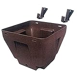 【50個】 Fプランター フック付 壁掛け鉢 安全興業 代不