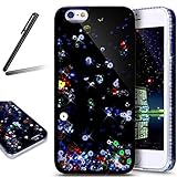 iPhone 7 Plus ケース,iPhone 7 Plus 流れる 液体 ケース,iPhone 7 Plus カバー,SKYMARS TPU素材 流れる フローティング ラグジュアリー グリッター