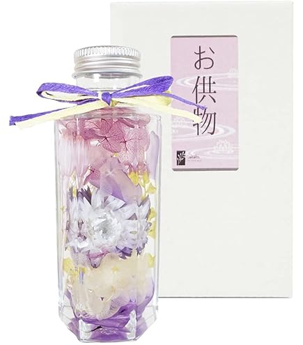 Amazon｜開運ハーバリウム 風水 カラー (グリーン 緑)｜プリザーブド