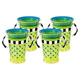 Sassy Grow Up Cup, Blue/Green, 7 Ounce, 4-Count by Sassy