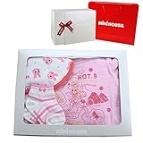 ホットビスケッツ（mikihouse hotbiscuits） ショートオールギフトセット (70cm, ピンク(女の子))(リボンラッピング包装済)
