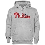Philadelphia Phillies MLB Kids Road Team Wordmarkプルオーバーフード付きフリース(キッズM 5 / 6 )
