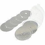 10 ピース ロータリー カッター刃縫製キルティング生地紙キルター が切断スペア刃フィット フィスカース オルファ大法スペア 28 ミリメートル交換