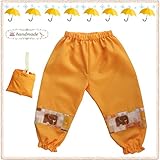 撥水 [レインパンツ] やまぶき ぞうさん♪ (90cm)