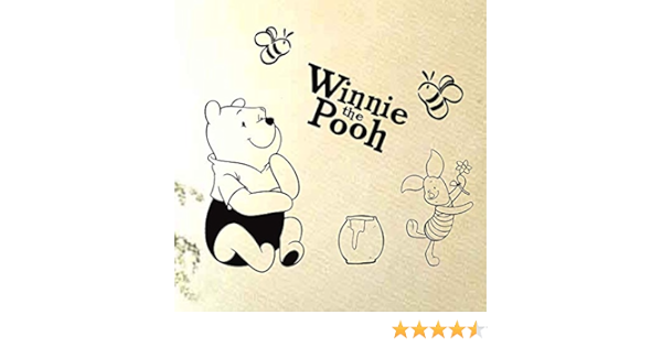 Amazon Co Jp プーさん ウォールステッカー ディズニー Disney 転写式 壁紙シール Wallstickers Winnie The Pooh おもちゃ