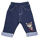 2018年 春物 ZOOMIC ズーミック 裏毛 折り曲げ ７分丈パンツ ネイビー◇95cm