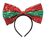 クリスマスBig Bowスパンコールヘッドバンド – Uglyセーターパーティーアクセサリー 6 13666744