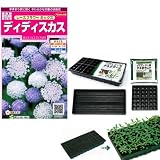 春秋まき種の苗つくりセット:レースフラワーミックス:ディディスカス ノーブランド品
