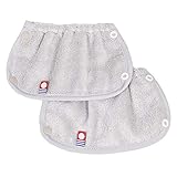 日本製 今治タオル ベビービョルン 抱っこ紐 ONE ONE KAI Airに使えるよだれカバー (グレー)