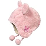 MIKIHOUSE HOTBISCUITS（ミキハウスホットビスケッツ）耳付き シープボアフード フリー(48-52cm),ピンク