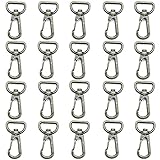 [クラフトパーツ屋] ナスカン 15mm アンティークゴールド 20個 ショルダーベルト キーホルダー