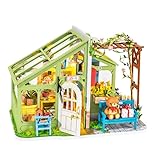 つくるんです®【日本公式販売／日本語説明書付】Robotime DIY ミニチュアハウス ドールハウス (くまの休日)