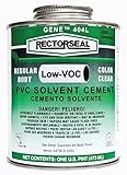 Rectorseal 55901 1/4 Pint 404L Regular Body Low Voc Pvc Solvent Cement [並行輸入品]