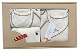 村信 オーガニックコットン 新生児肌着 ギフトボックス 短肌着&コンビ肌着&2WAY肌着 GB-NO1000-5