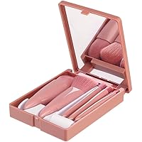 新品レディー　ノベルティ　ミラー　ブラシセット×3セット Amazon.co.jp: Coollooda 折りたたみブラシ 鏡付き 軽量 櫛 くし