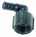 Watts 26P-12 Poly Alloy PEX Swivel Elbow 3/4-Inch Barb x 3/4-Inch Female Pipe Low-Lead [並行輸入品]