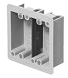 未来工業 2ヶ用気密・遮音パネルボックス ミルキーホワイト 1個価格 SBP-2A